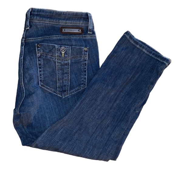 Burberry Denim - Burberry Brit Buckingham Skinny Fit Denim Capris Size 29